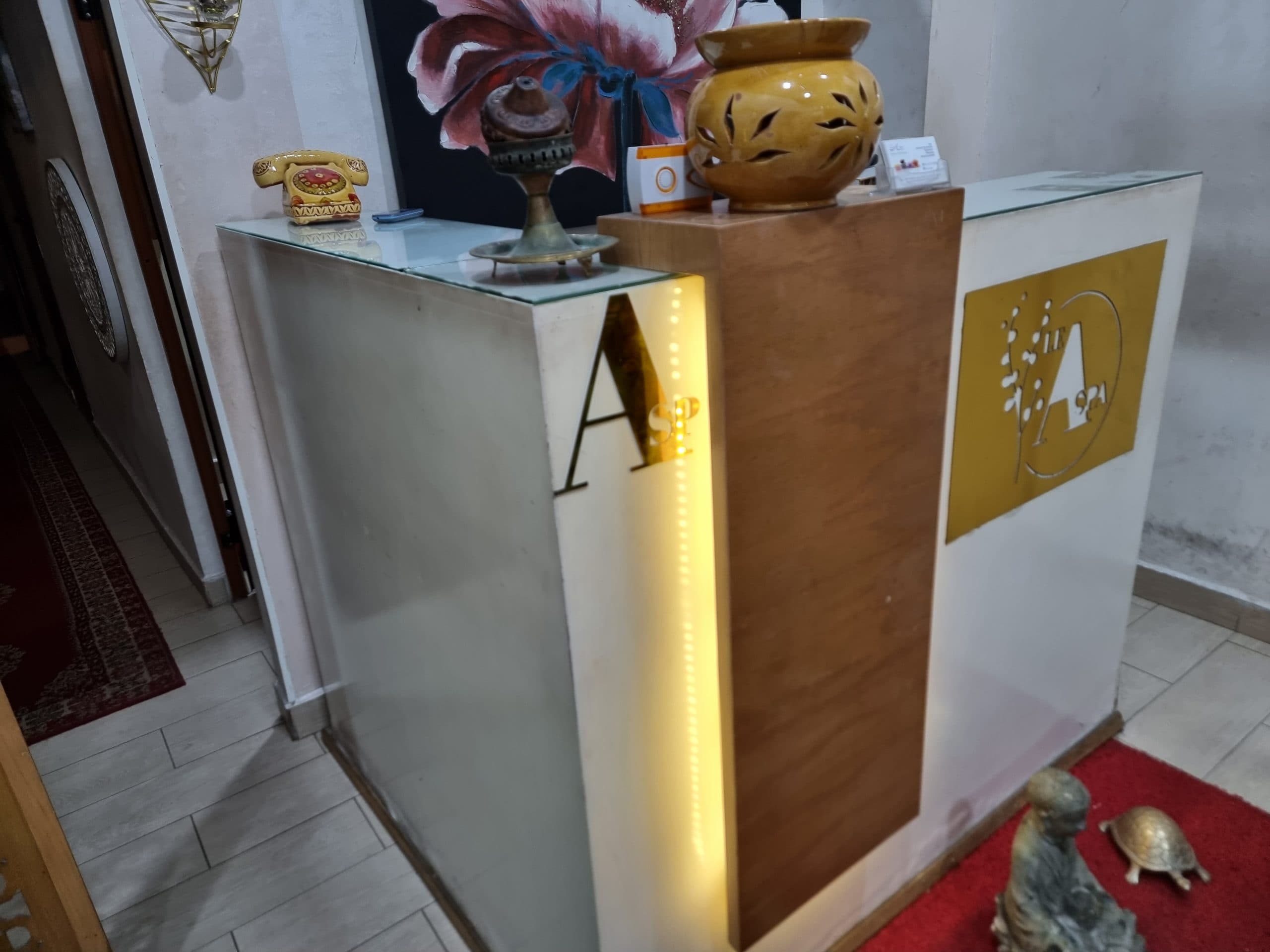 Accueil du spa LE A SPA à Casablanca Maarif